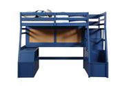 Twin Loft Bed w/Storage