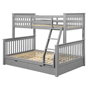 Bunk Bed (T/F) w/2 Drawers