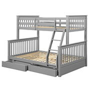 Bunk Bed (T/F) w/2 Drawers