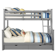Bunk Bed (T/F) w/2 Drawers