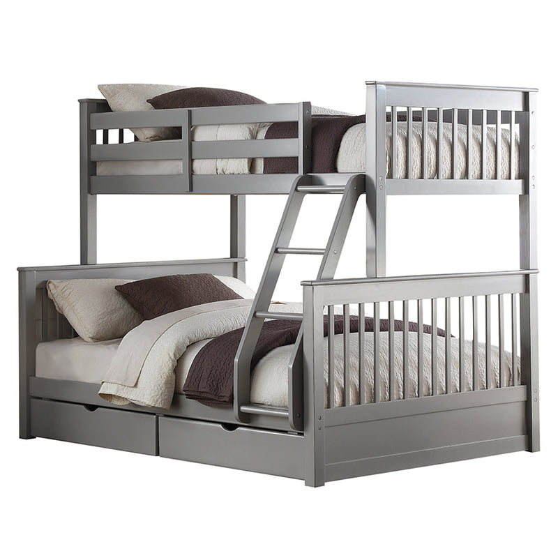 Bunk Bed (T/F) w/2 Drawers