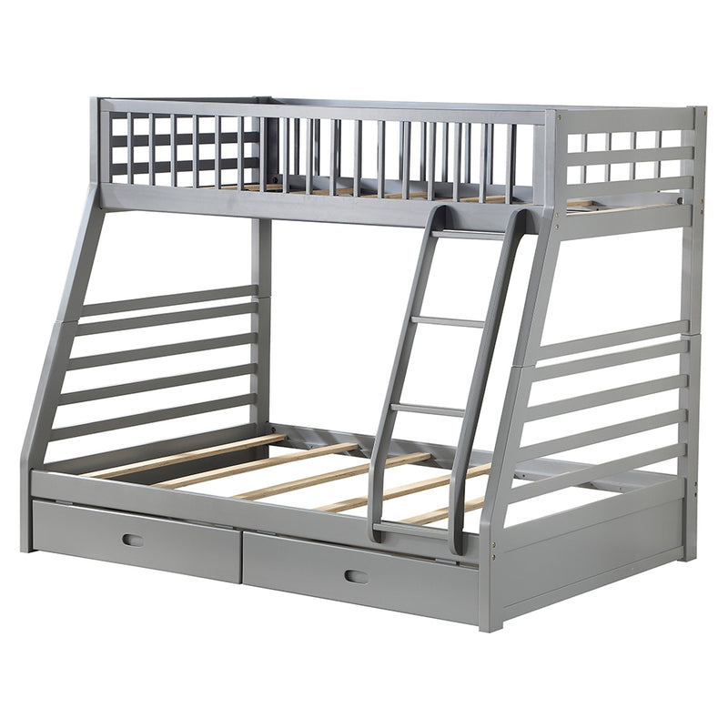 Bunk Bed (T/F) w/2 Drawers
