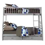 Bunk Bed (T/F) w/2 Drawers