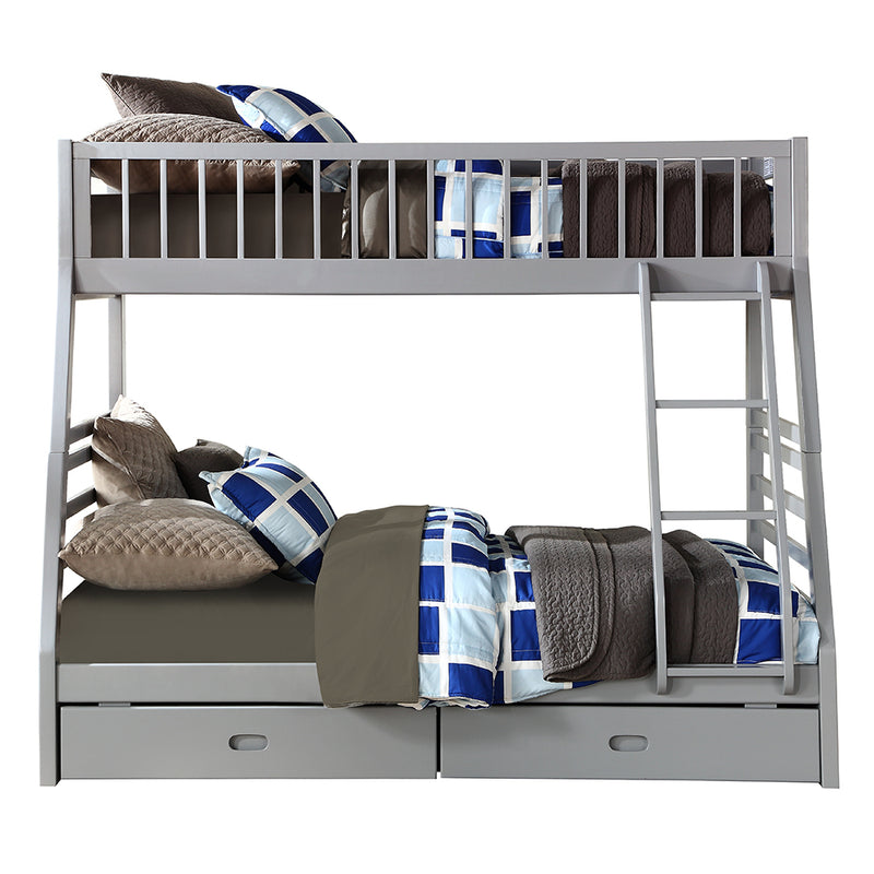 Bunk Bed (T/F) w/2 Drawers