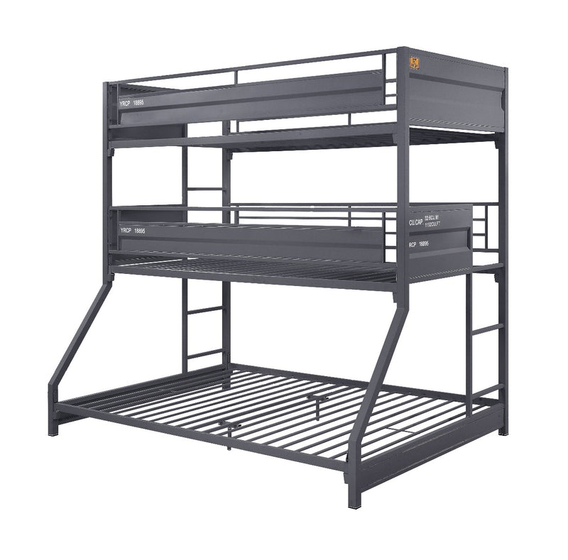 Triple Bunk Bed (T/T/F)