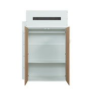 Twin Loft Bed w/Desk & Wardrobe