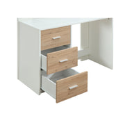 Twin Loft Bed w/Desk & Wardrobe