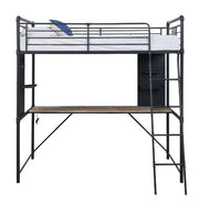 Twin Loft Bed w/Desk