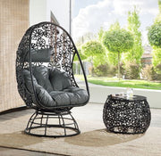 Patio Lounge Chair & Side Table