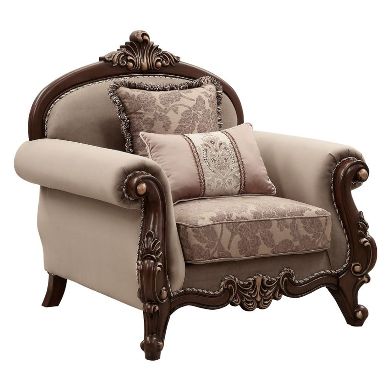 Chair w/2 Pillows