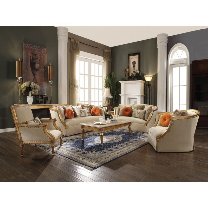 Sofa w/8 Pillows