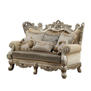 Loveseat w/6 Pillows