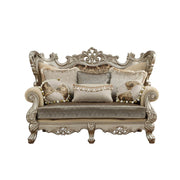 Loveseat w/6 Pillows