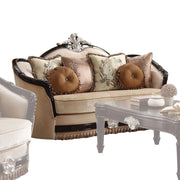 Loveseat w/6 Pillows
