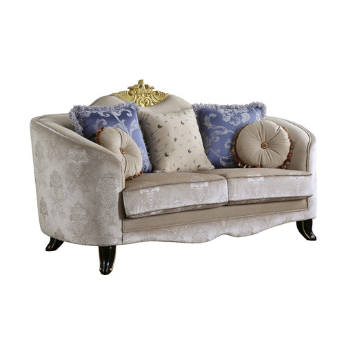 Loveseat w/5 Pillows