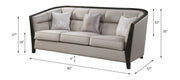 Sofa w/3 Pillows