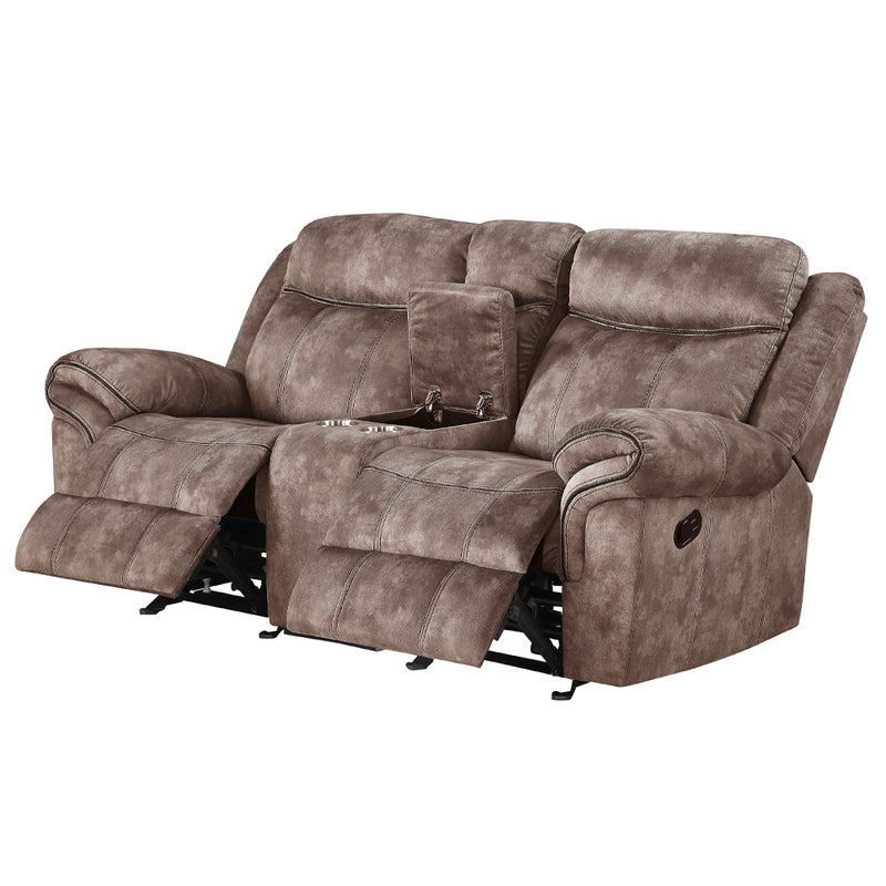 Motion Loveseat & Console w/USB Port