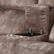 Motion Loveseat & Console w/USB Port