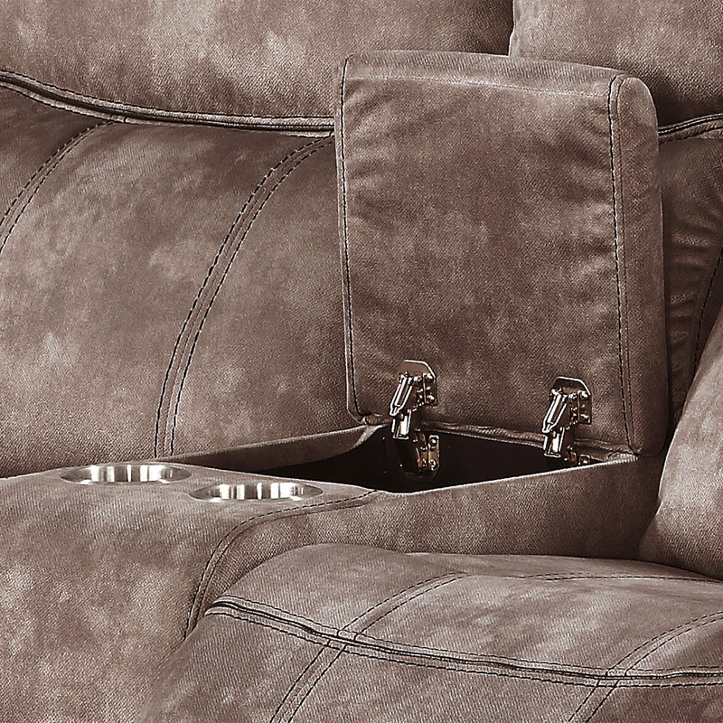 Motion Loveseat & Console w/USB Port