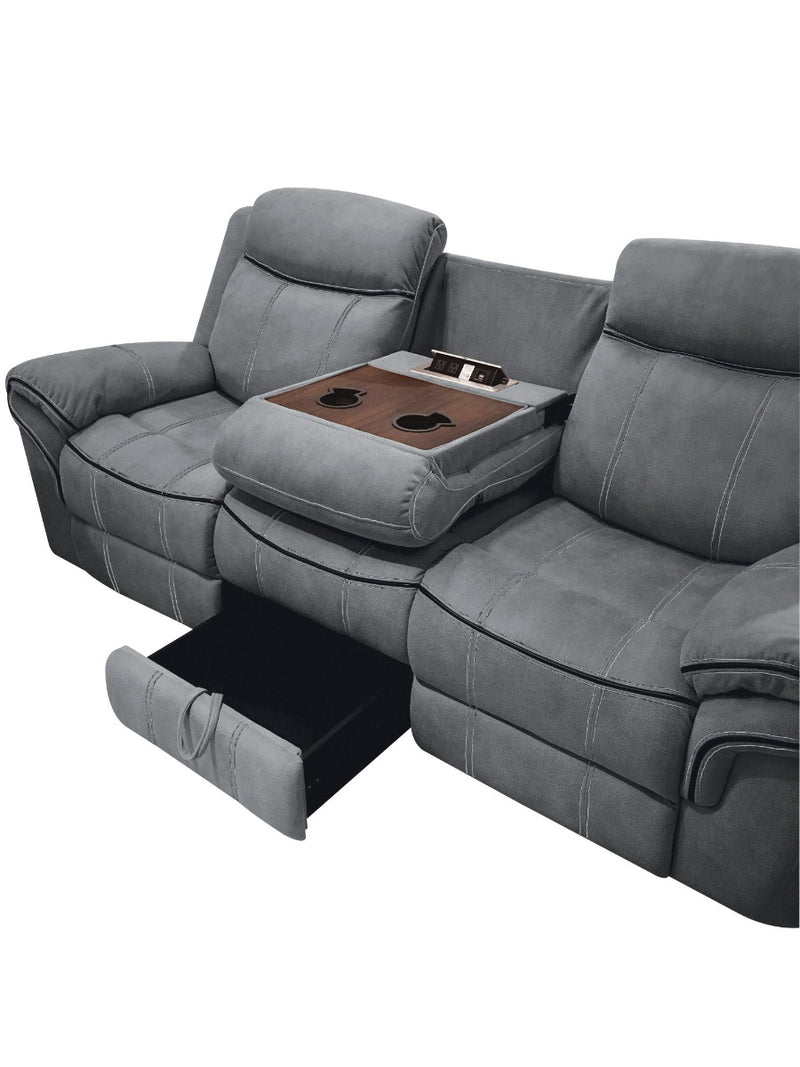 Motion Sofa & Console w/USB Port