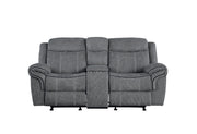 Motion Loveseat & Console w/USB Port