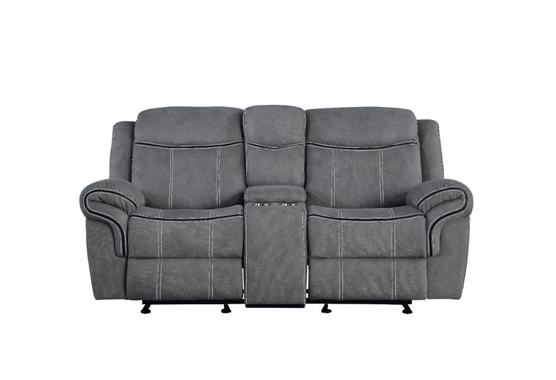 Motion Loveseat & Console w/USB Port