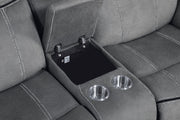 Motion Loveseat & Console w/USB Port