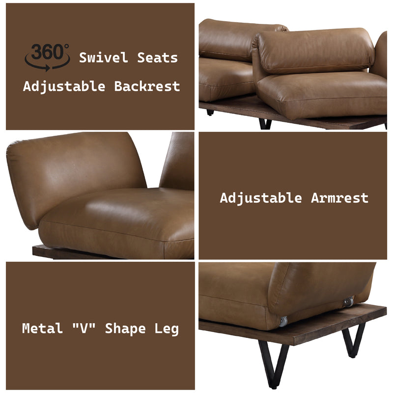 Sofa w/Swivel