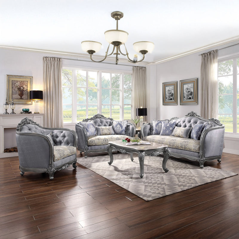 Loveseat w/3 Pillows