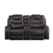 Motion Loveseat w/Console