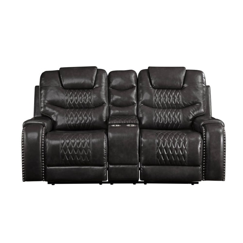 Motion Loveseat w/Console