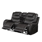 Motion Loveseat w/Console