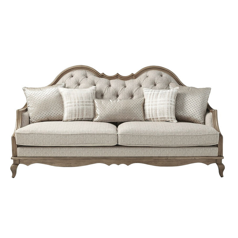 Sofa w/5 Pillows