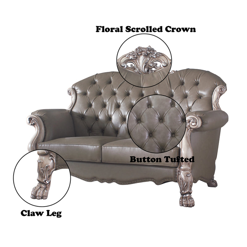 Loveseat w/3 Pillows