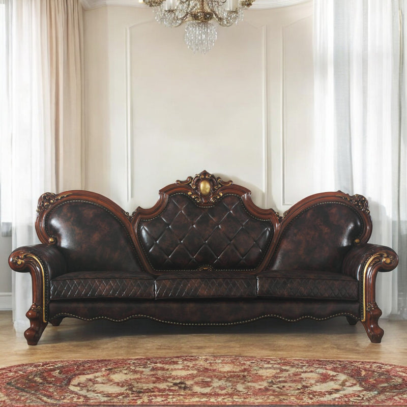 Oversized Sofa w/5 Pillows