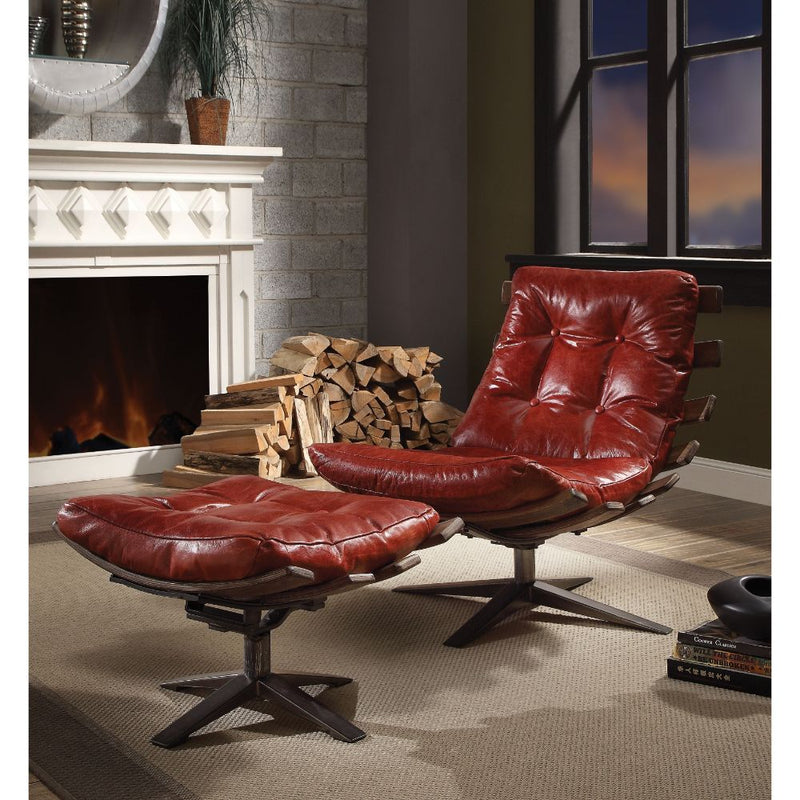 Chair & Ottoman