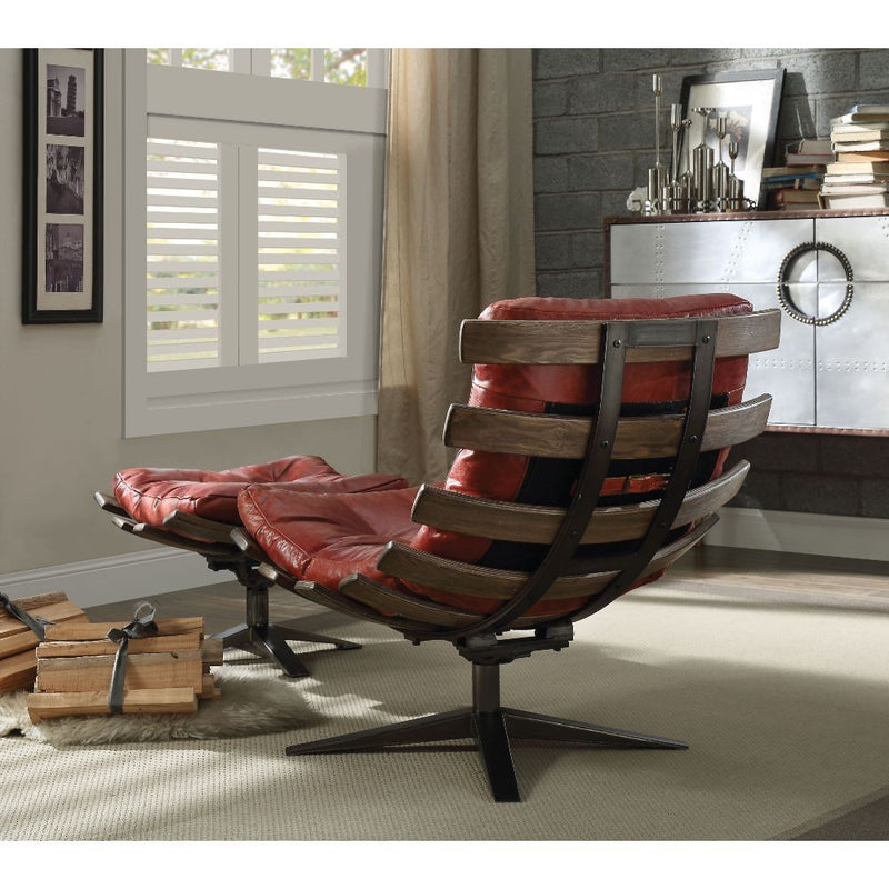 Chair & Ottoman