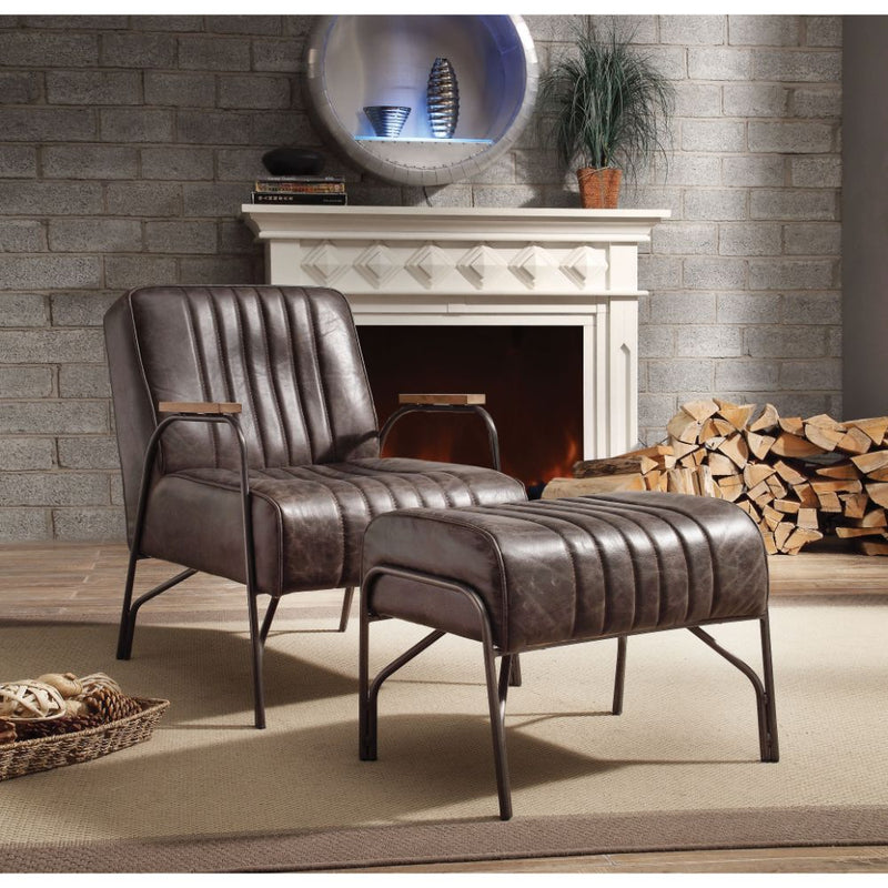 2Pc PK Chair & Ottoman