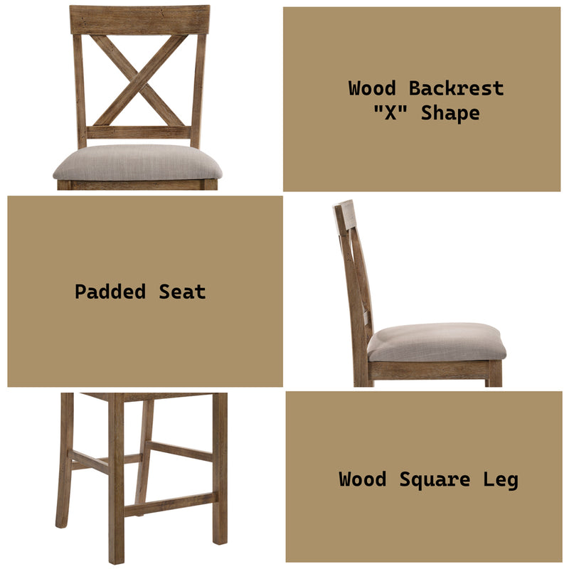 Counter Height Chair (Set-2)