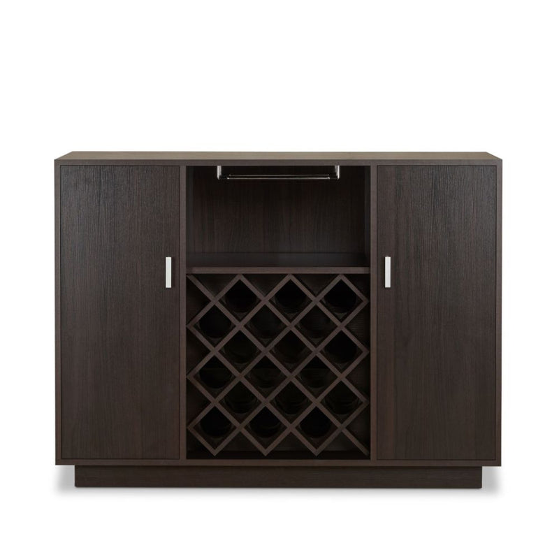 Server w/Wine Rack & Cup Holder