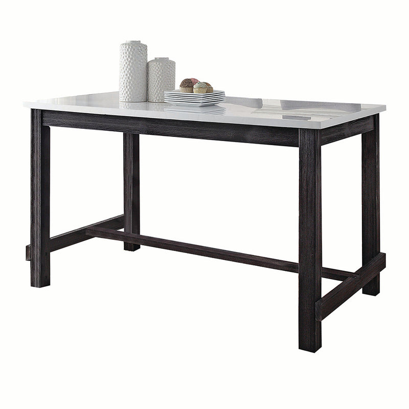 Counter Height Table w/Natrual Marble Top