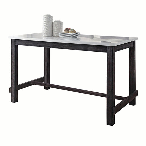 Counter Height Table w/Natrual Marble Top
