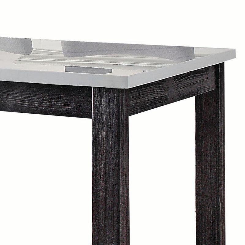 Counter Height Table w/Natrual Marble Top