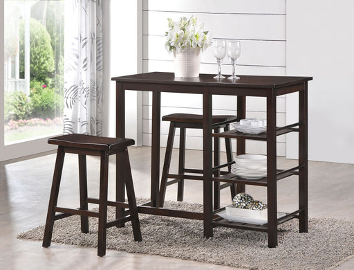 3Pc Counter Height Set