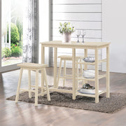 3Pc Counter Height Set