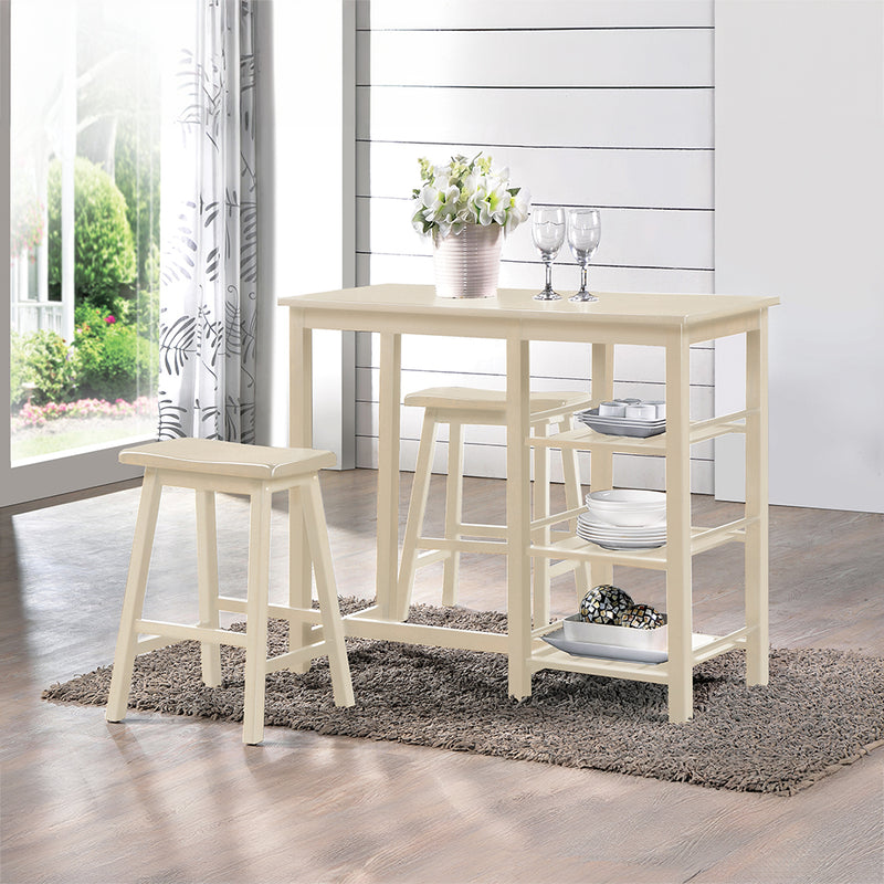 3Pc Counter Height Set