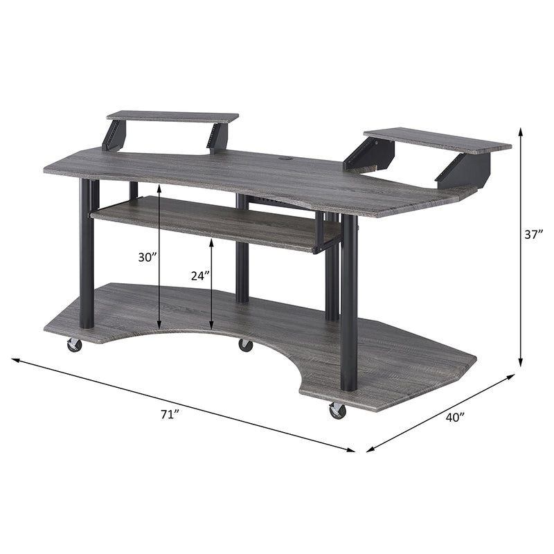 71" Music Studio Desk