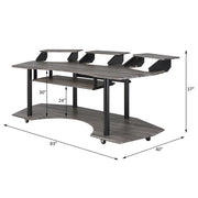 83" Music Studio Desk
