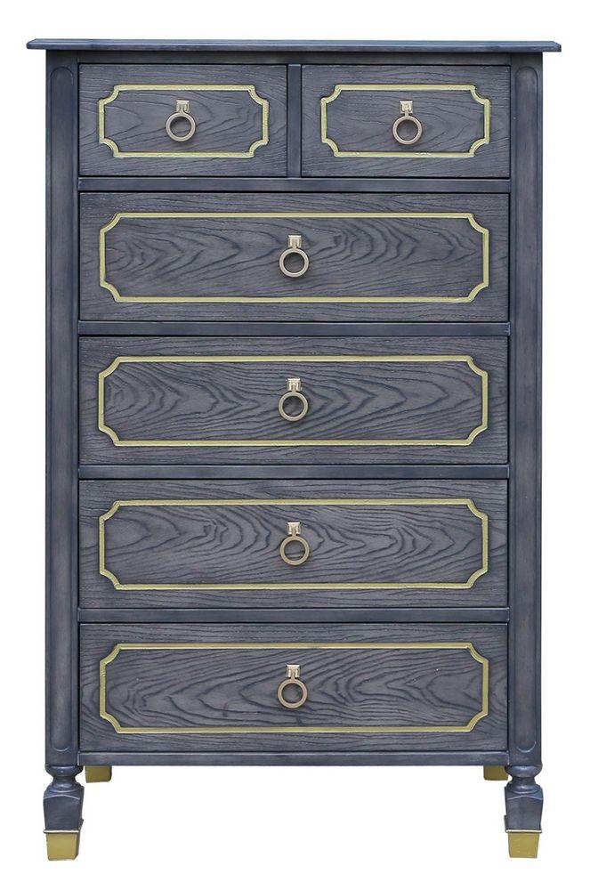 Acme Furniture House Marchese 6-Drawer Chest in Tobacco 28906