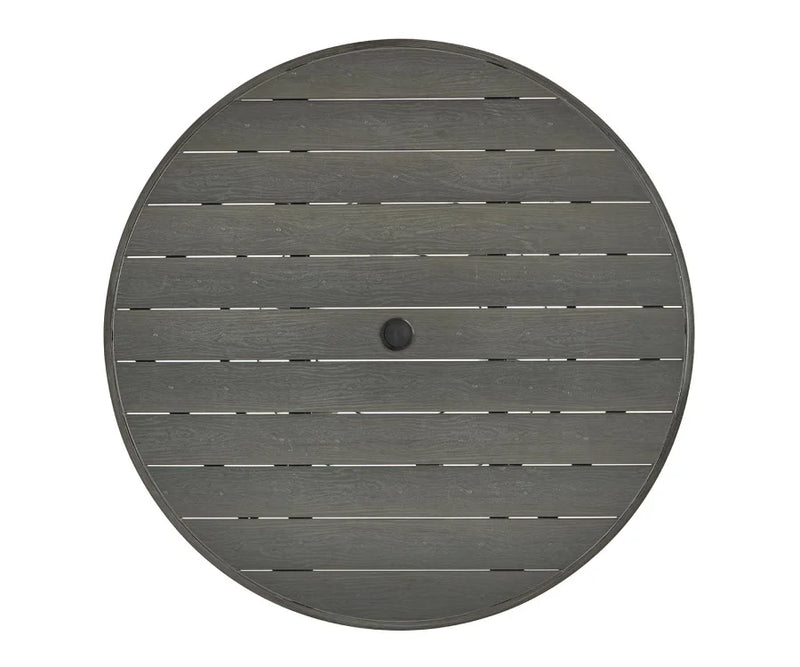 Alfresco Round Outdoor Patio Dining Table - Detail View
